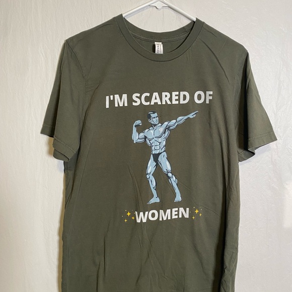 Olive Graphic Tee - Picture 1 of 7